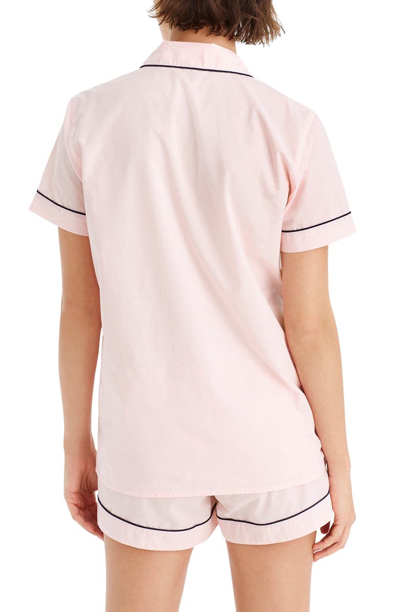J.Crew End on End Cotton Short Pajamas, Alternate, color, 