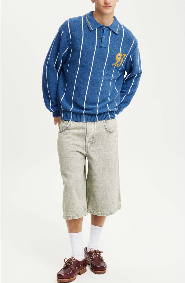 Cotton On Rugby Polo Knit, Alternate, color, 