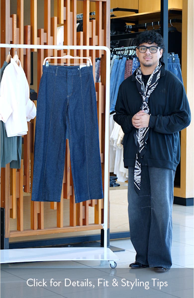 High Waist Culotte Trouser Jeans, sales video thumbnail