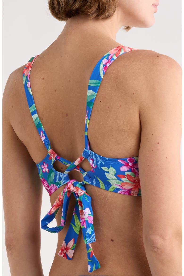 Isola Twist Front Bikini Top, Alternate, color, PALACE BLUE