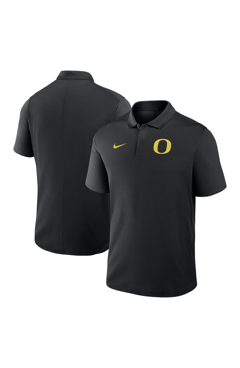 Nike Men's Nike Black Oregon Ducks Primetime Victory Primary Logo Performance Polo, Main, color,