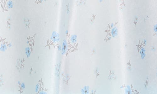 FLORA NIKROOZ FLORA NIKROOZ MADELYN LACE TRIM SATIN CHARMEUSE SHORT PAJAMAS 