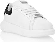 PHILIPP PLEIN Low Top Sneakers Mix Strass Women