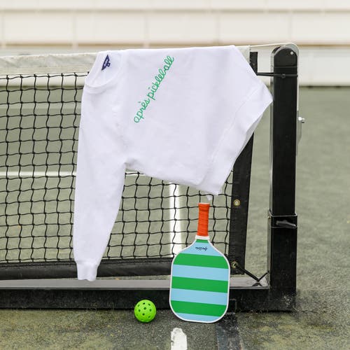 Ame & Lulu Love All Sweatshirt In White