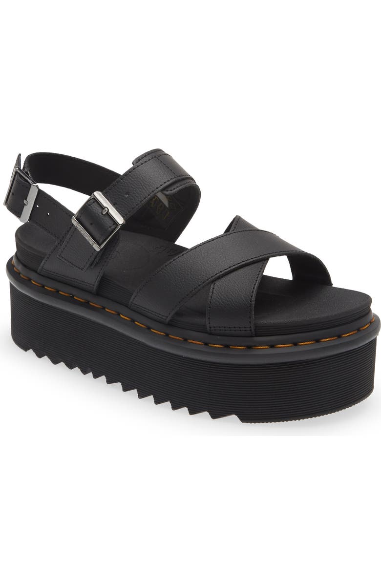 Dr. Martens Voss II Quad Strappy Platform Sandal, Main, color,