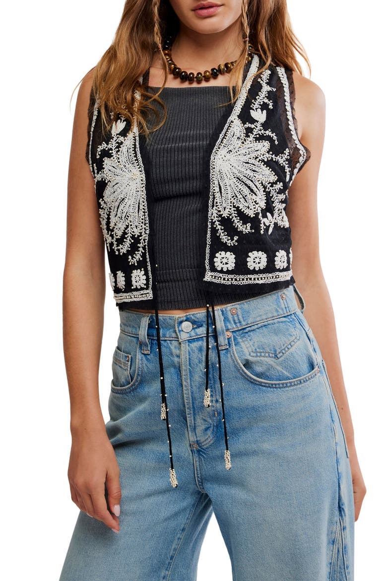 Under the Sun Vest, Main, color, BLACK