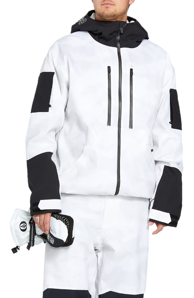 Volcom V.CO WFO Hooded Ski Jacket, Main, color, 
