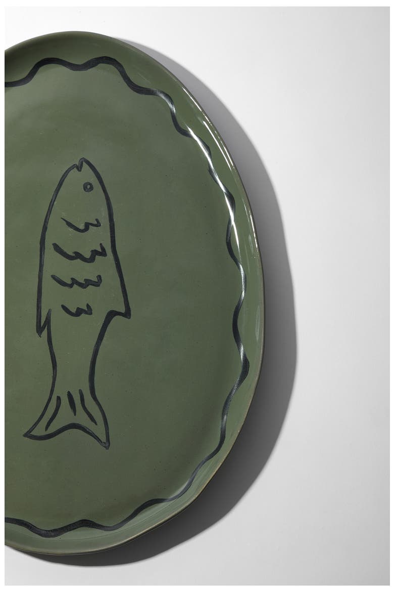Fish Platter, Alternate, color, GREEN