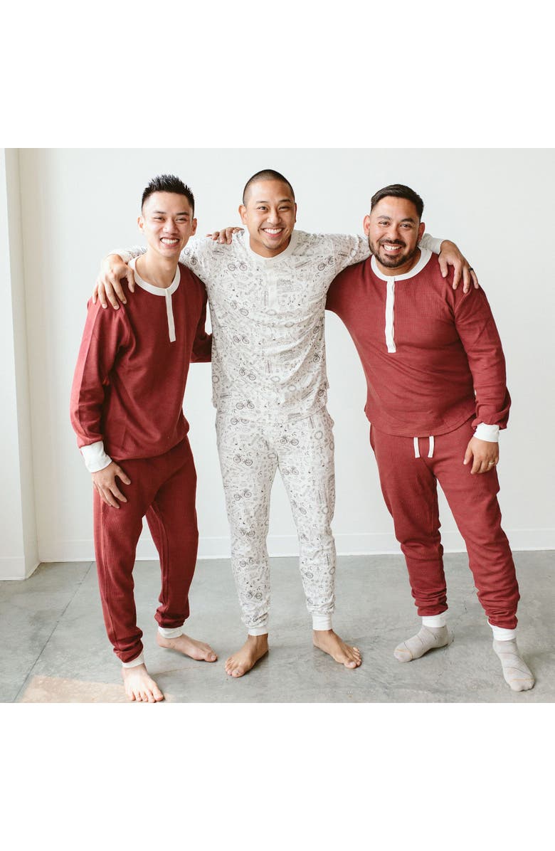 goumikids Goumi Dad Thermal Long-Sleeve Lounge Top, Alternate, color, 