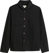 Imperfects Shepherds Organic Cotton Canvas Button-Up Shirt
