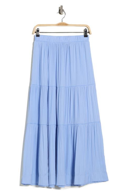 Textured Tiered Skirt