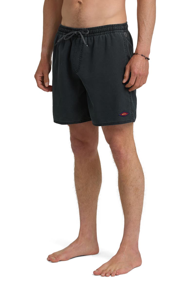 Saltwater Volley Swim Trunks, Alternate, color, ANTHRACITE