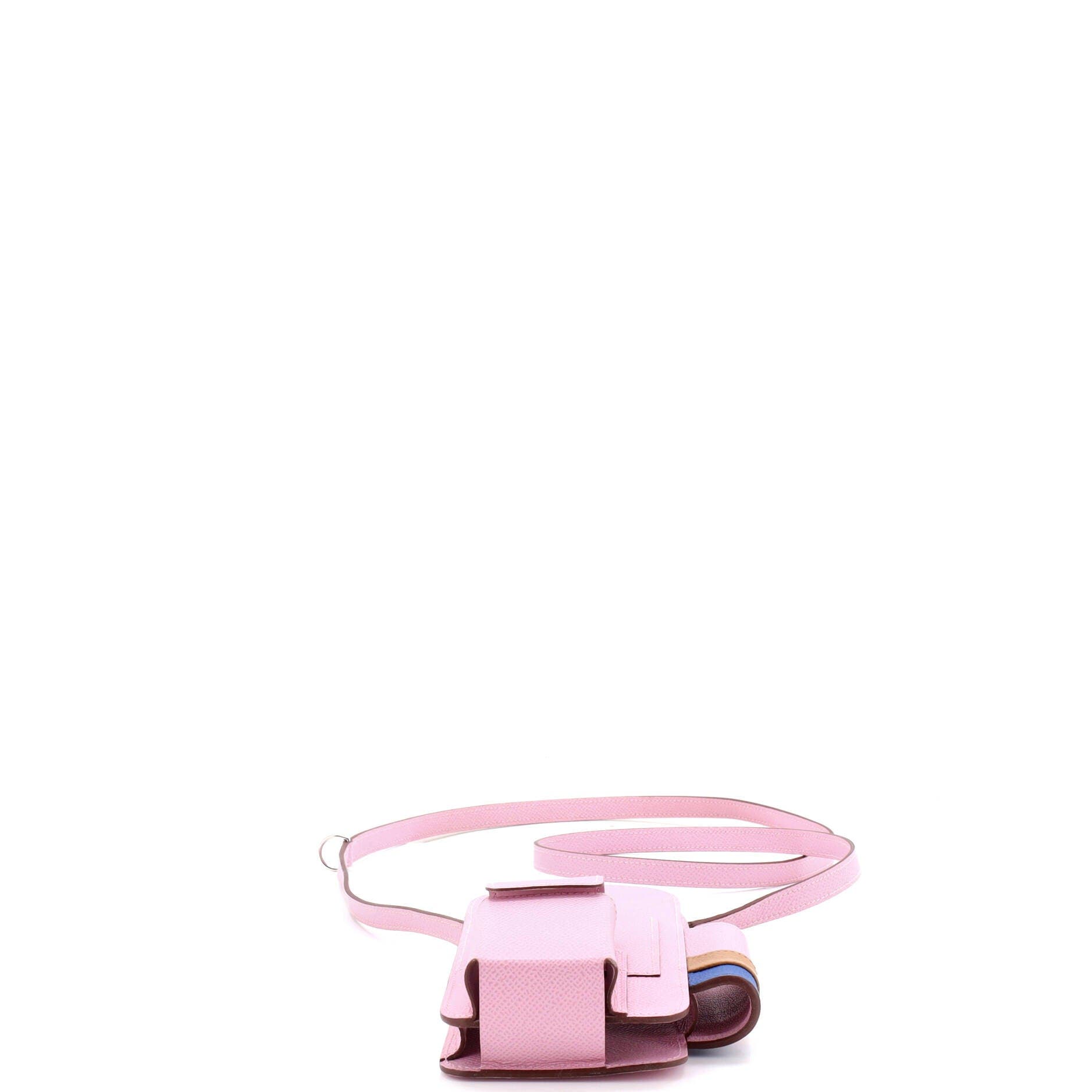 Pre-Owned Hermes Hermesway Phone Case Crossbody Bag Epsom, Alternate, color, Mauve Sylvestre