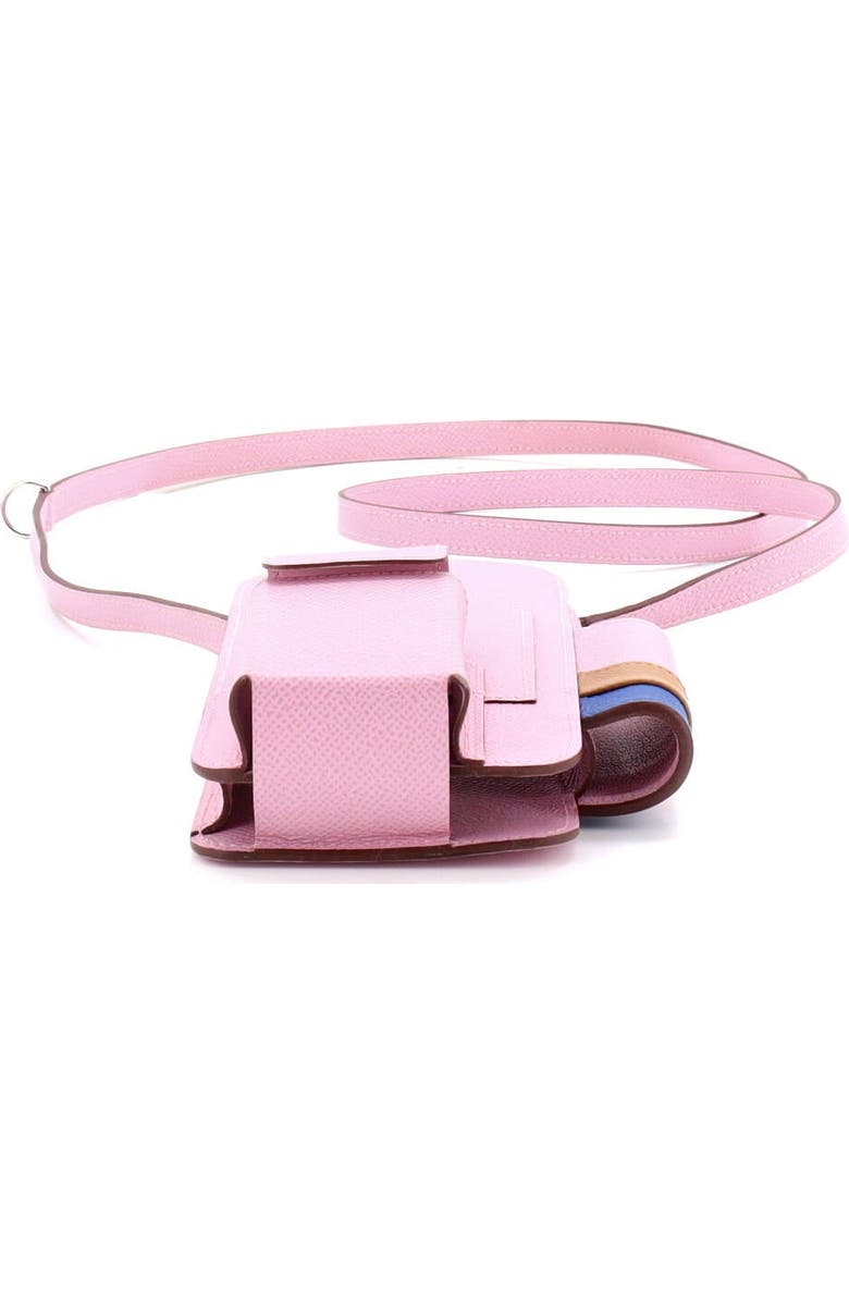 Pre-Owned Hermes Hermesway Phone Case Crossbody Bag Epsom, Alternate, color, Mauve Sylvestre