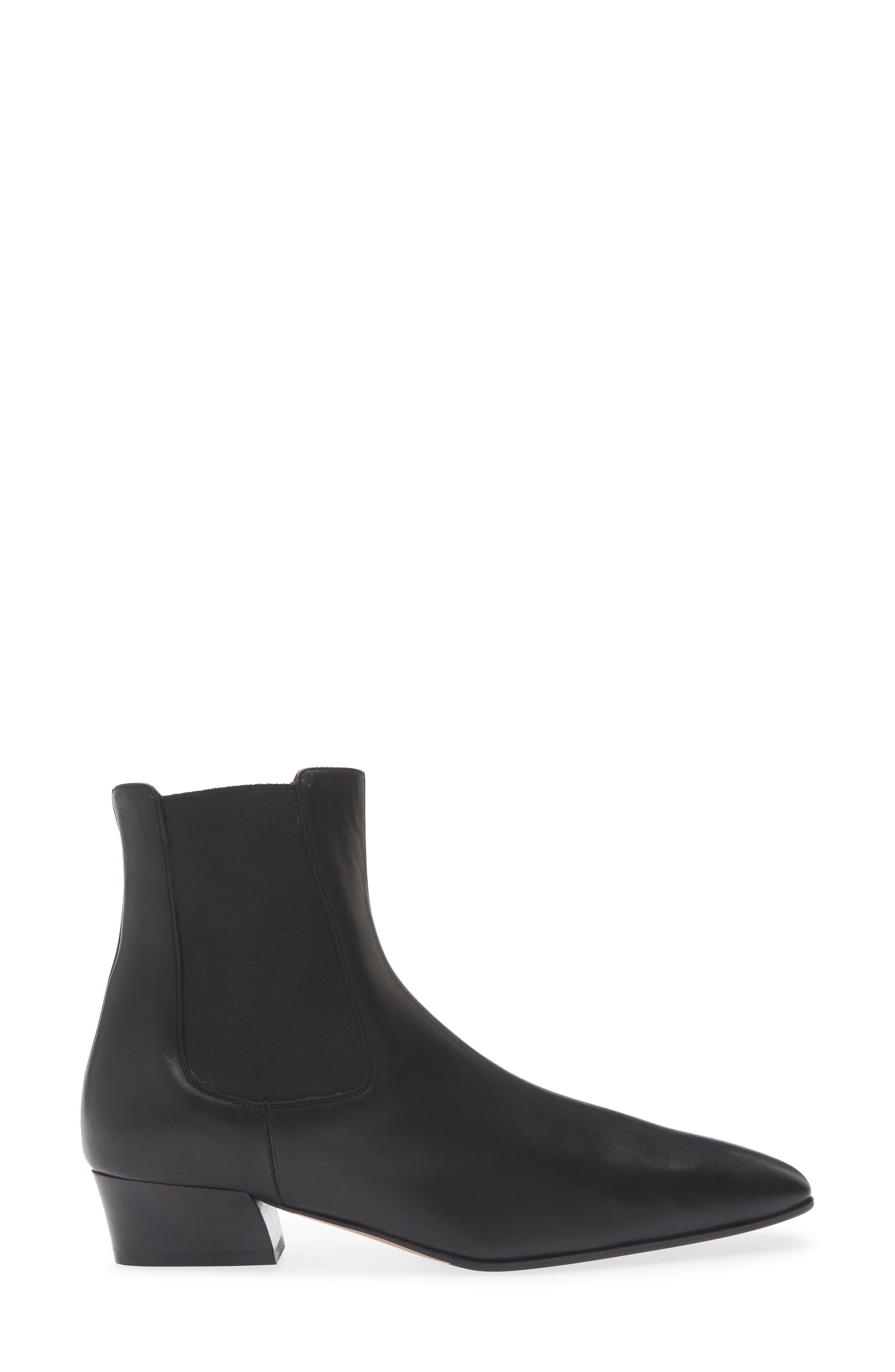 Nemoli Leather Chelsea Boot, Alternate, color, BLACK CALF