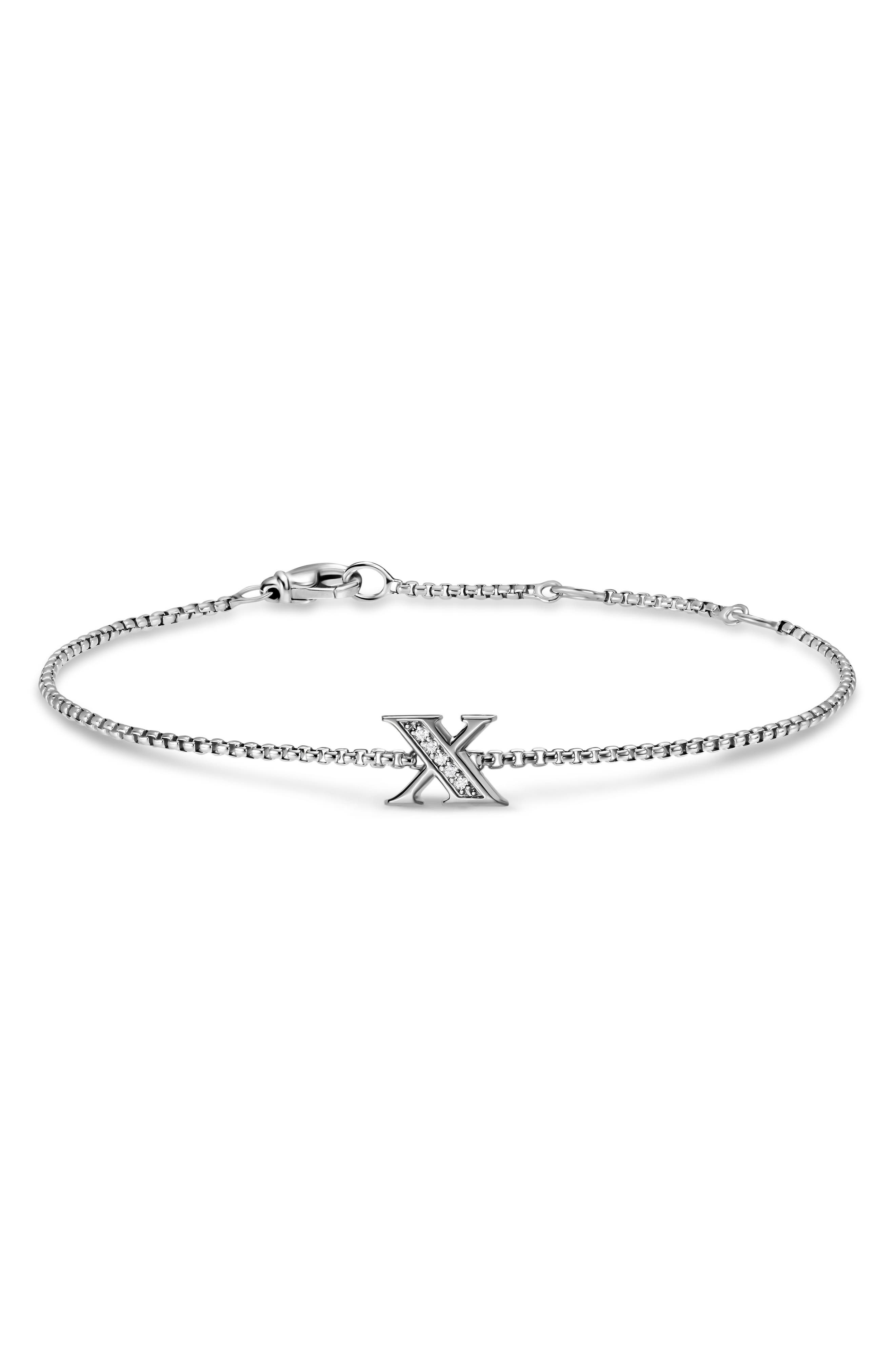 SILVER PAVE X