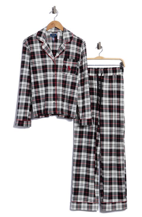 Notched Collar Pajamas