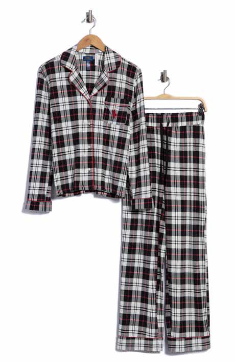 Notched Collar Pajamas