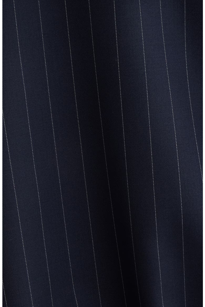 Sip Pinstriped Wool Jacket, Alternate, color, NAVY BLUE