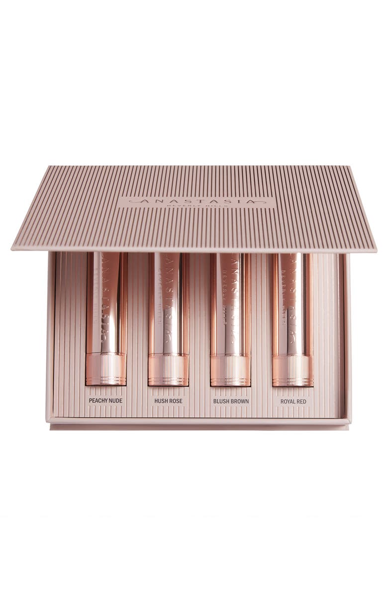 Anastasia Beverly Hills Deluxe Matte Lipstick Set $92 Value, Alternate, color, 