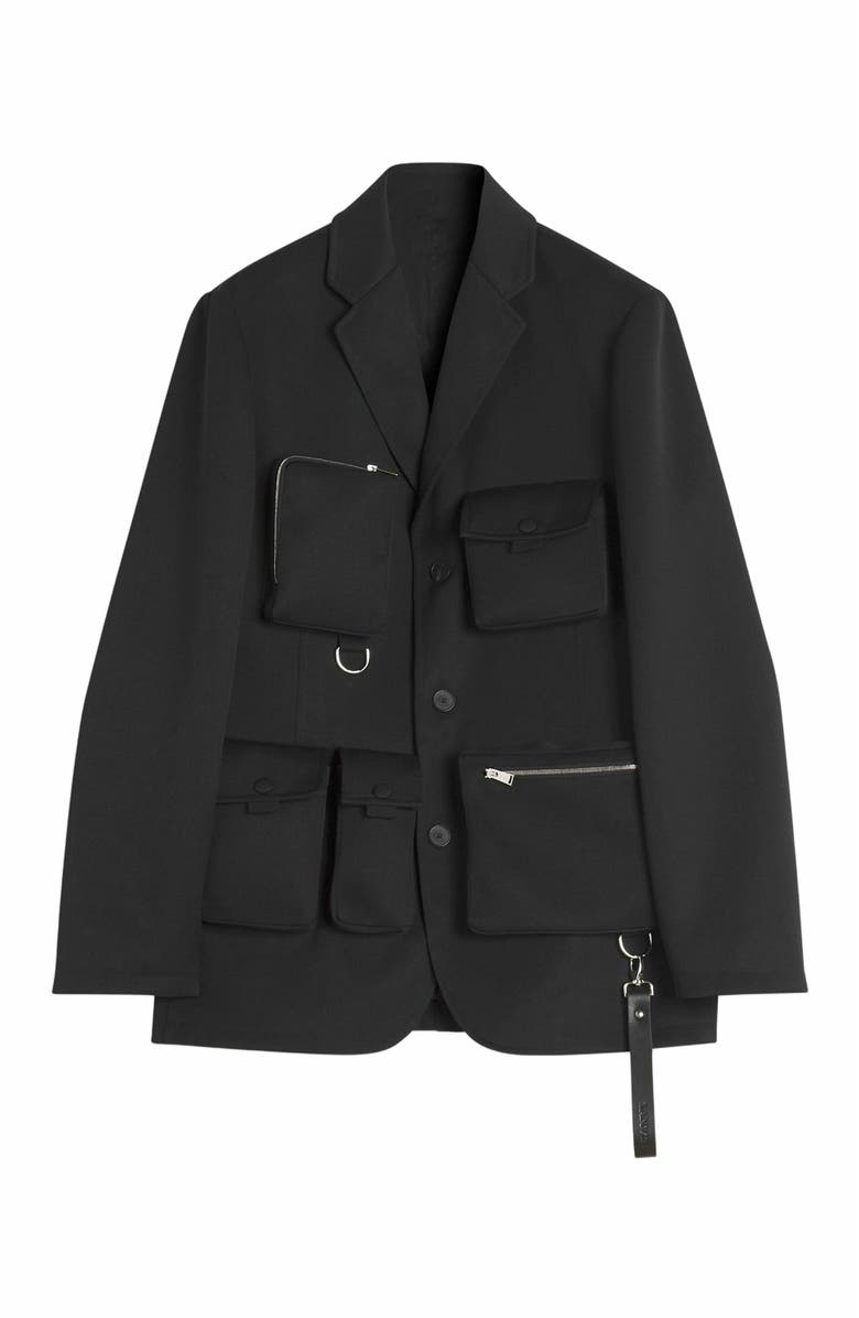 Lanvin UTILITY STYLE JACKET, Alternate, color, 