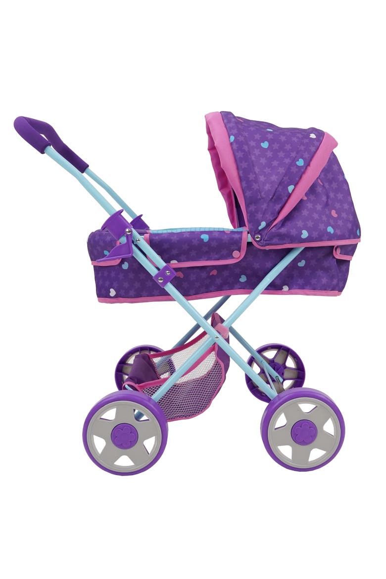 Mermaid Doll Pram, Alternate, color, Multicolored