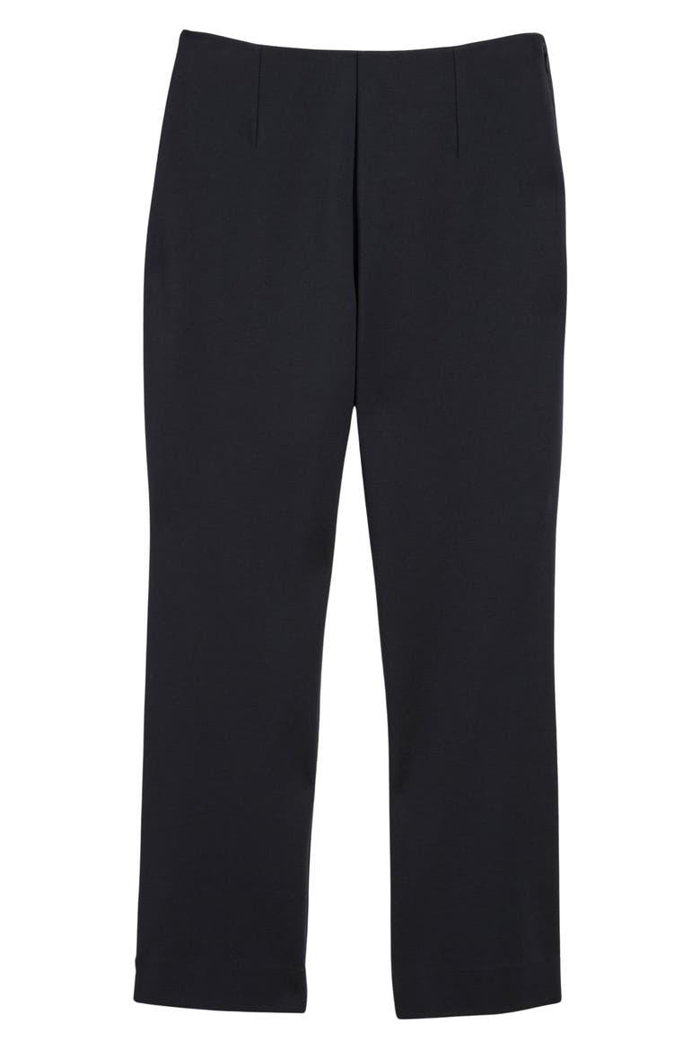 Peyton Crop Ponte Pants, Main, color, JET BLACK