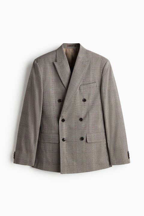Regular Fit Double-breasted Jacket