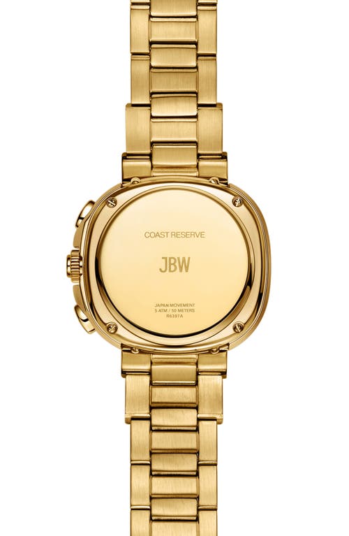 Jbw Reserve Coast Bracelet Chronograph Watch, 39mm In Orange