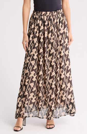 Mesh Maxi Skirt