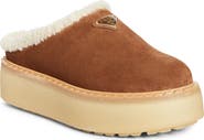 Prada Evolve Genuine Shearling Clog