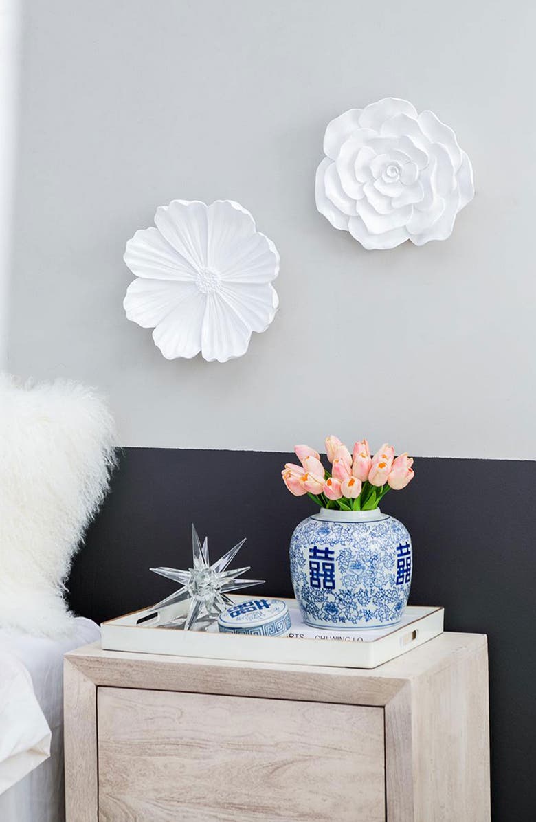 A & B Home Berit Lided Porcelain Jar, Alternate, color, 