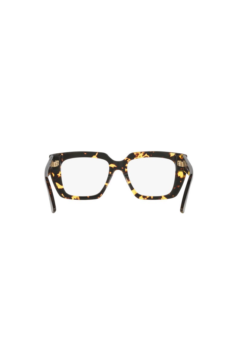 Bottega Veneta 52mm Rectangle optical glasses, Alternate, color, Tortoise