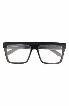 Off-White 57mm Square Reading Glasses
