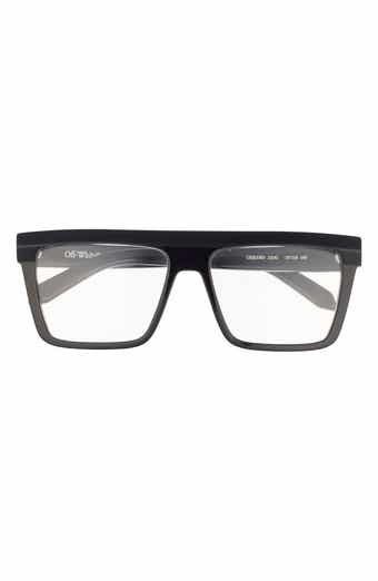 Off-White 57mm Square Reading Glasses