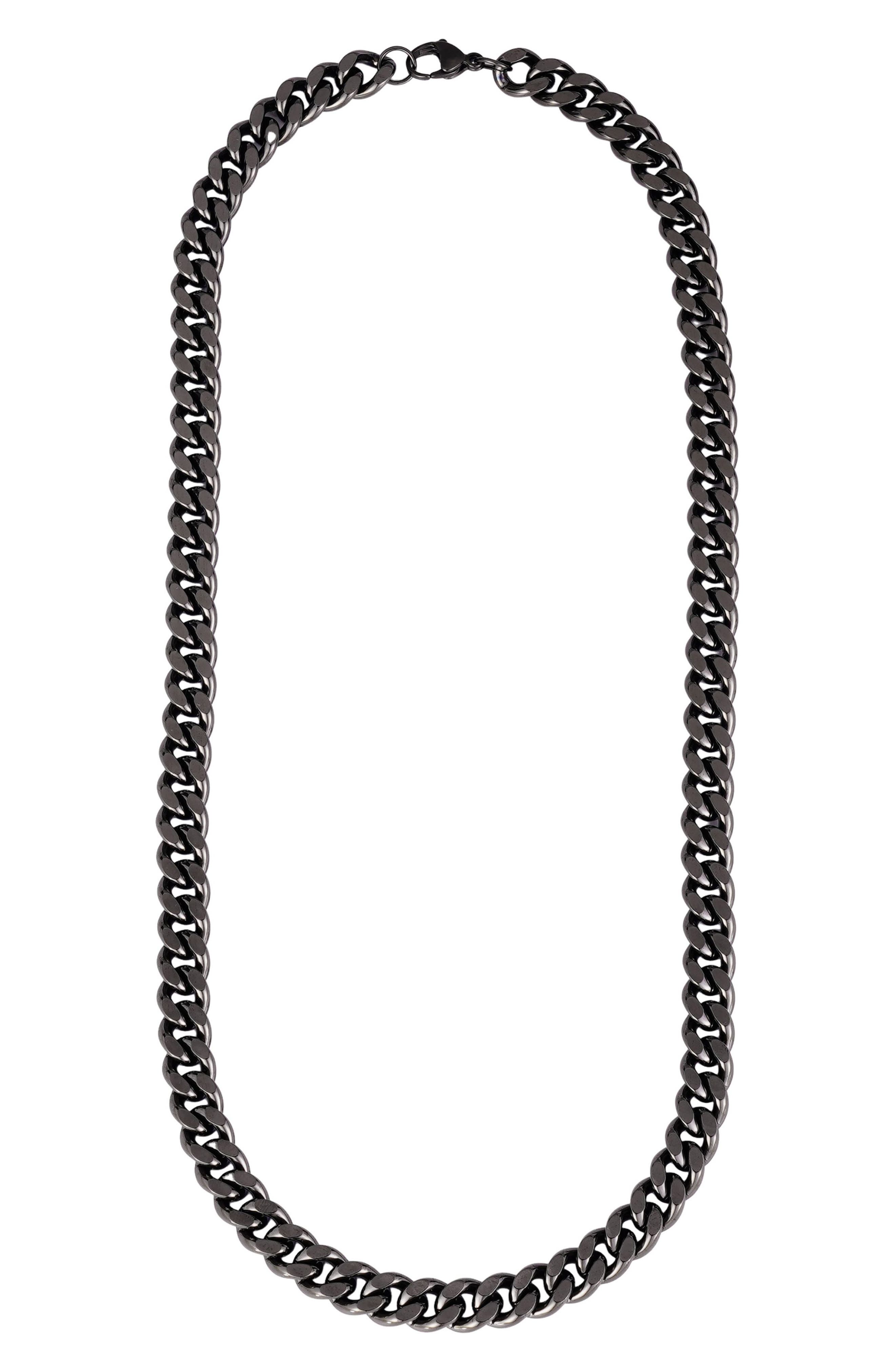 Men's Curb Chain Necklace