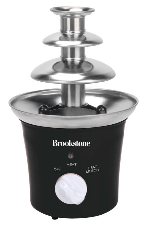 Nostalgia 3-Tier Electric Chocolate Fondue Fountain Machine