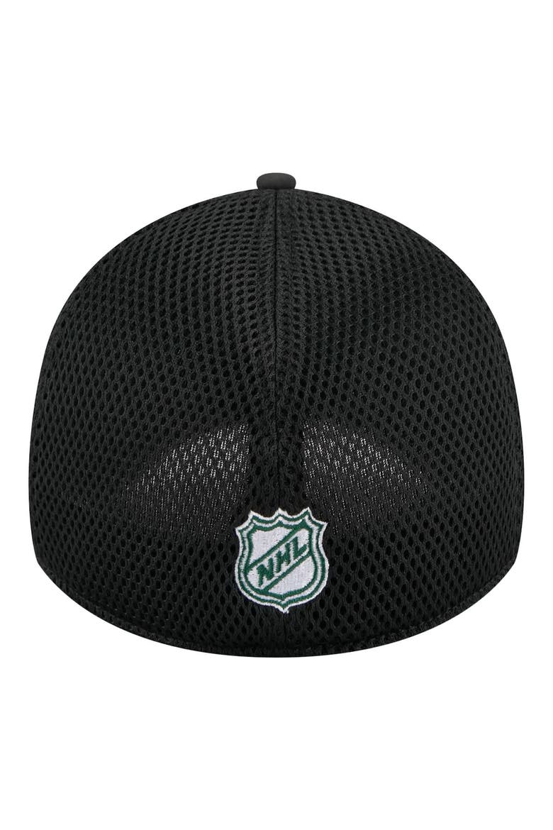 Men's New Era  Black Minnesota Wild Logo 39THIRTY Flex Hat, Alternate, color, Black