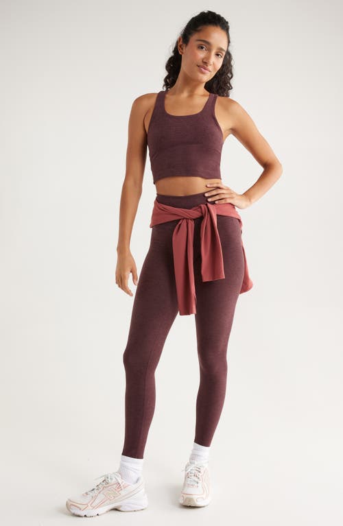 Zella Renew Mélange Support Crop Tank