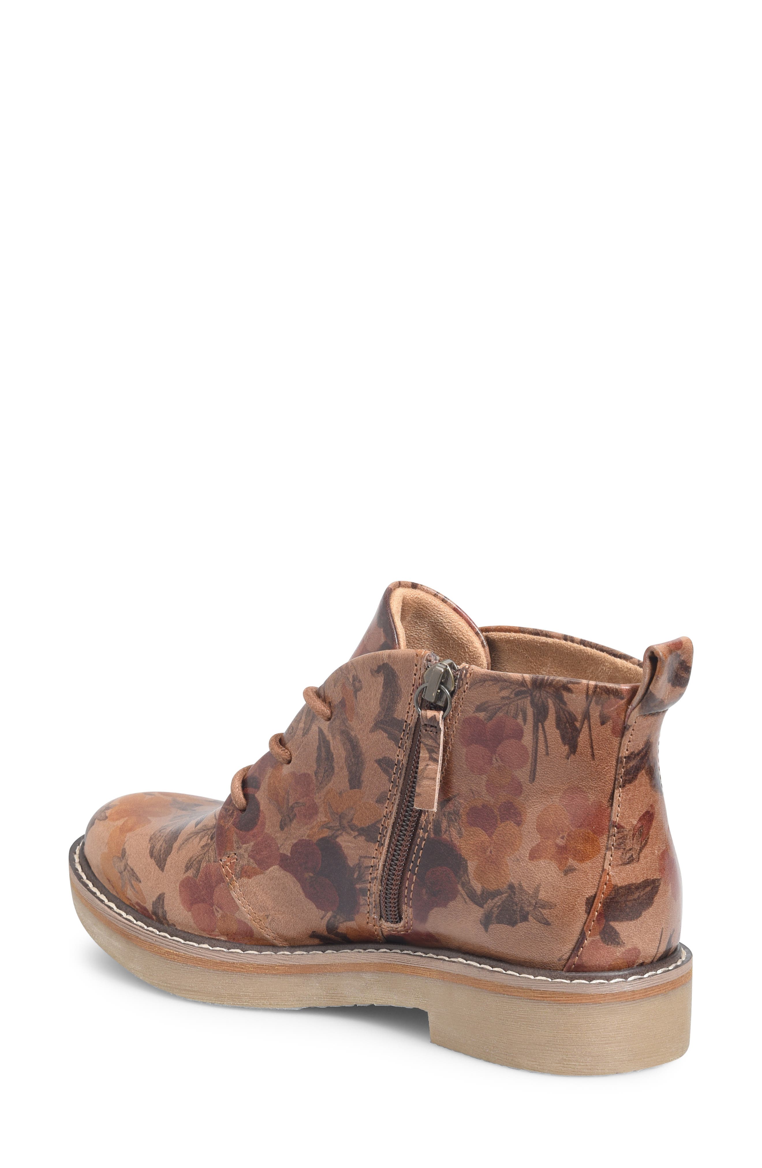Comfortiva Rebeca Floral Bootie, Alternate, color, Tan