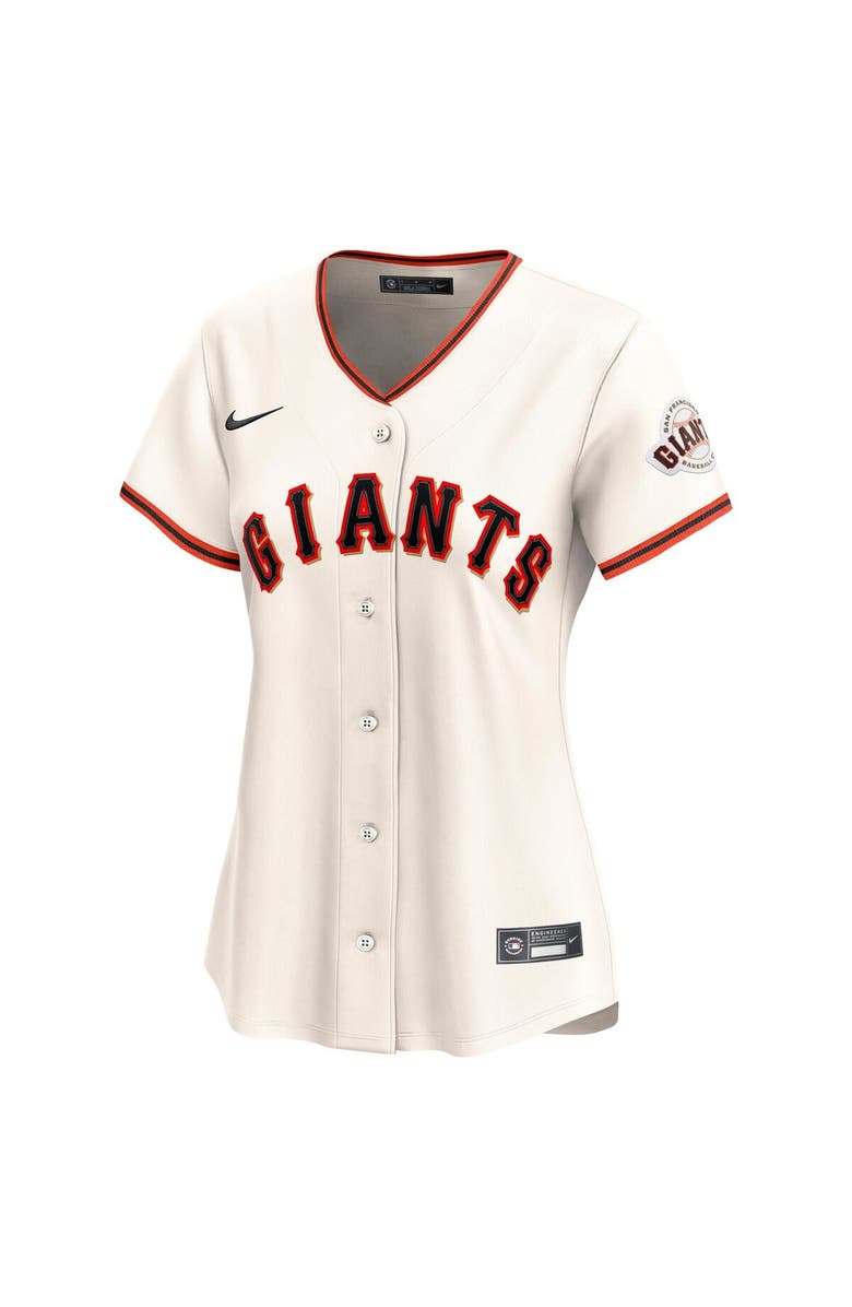 Nike Women
s Nike Cream San Francisco Giants Home Limited Jersey, Alternate, color, Cream