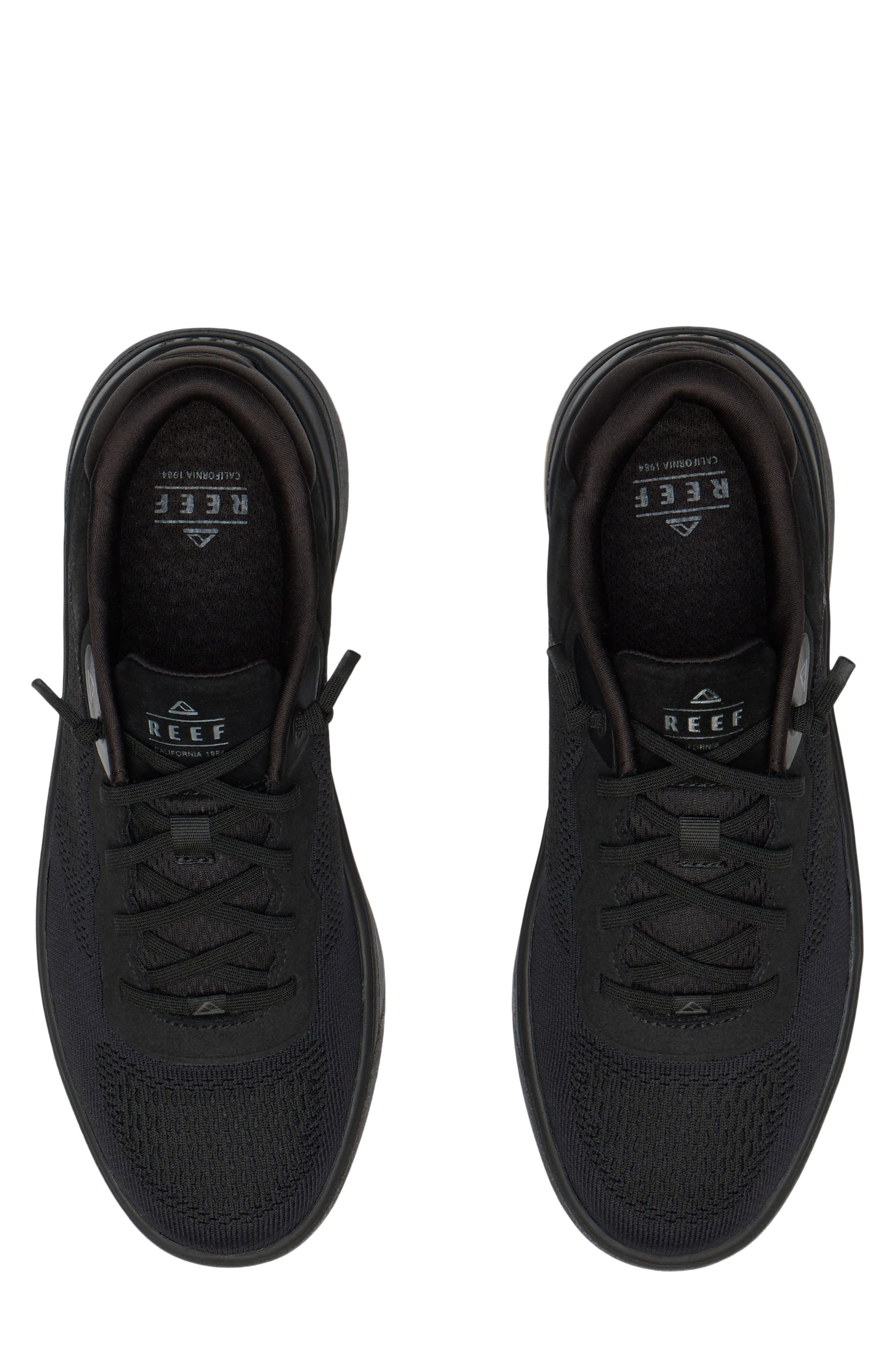 Reef Shoreline Del Mar Sneaker, Alternate, color, Black