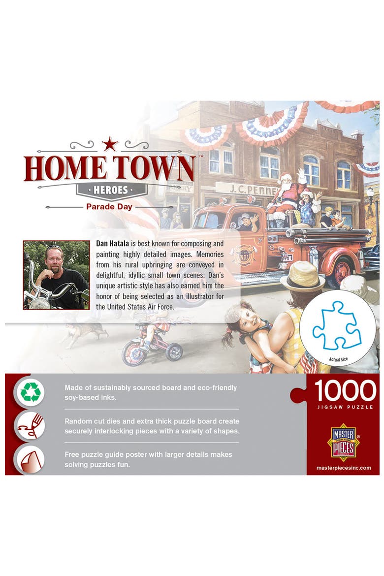 Parade Day 1000 Piece Jigsaw Puzzle, Alternate, color, Multicolor