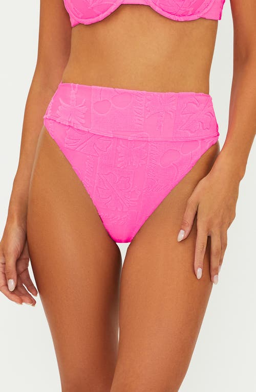 BEACH RIOT BEACH RIOT HIGHWAY HIGH WAIST BIKINI BOTTOMS