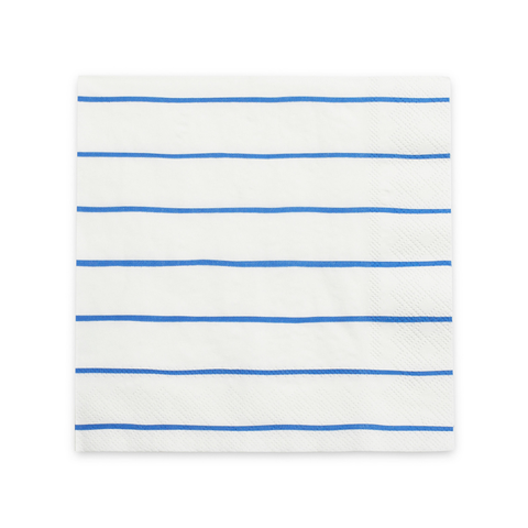 Frenchie Striped Large Napkins