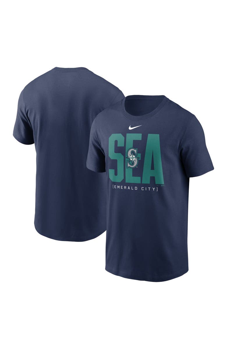 Nike Men's Nike Navy Seattle Mariners Scoreboard T-Shirt, Alternate, color, Navy