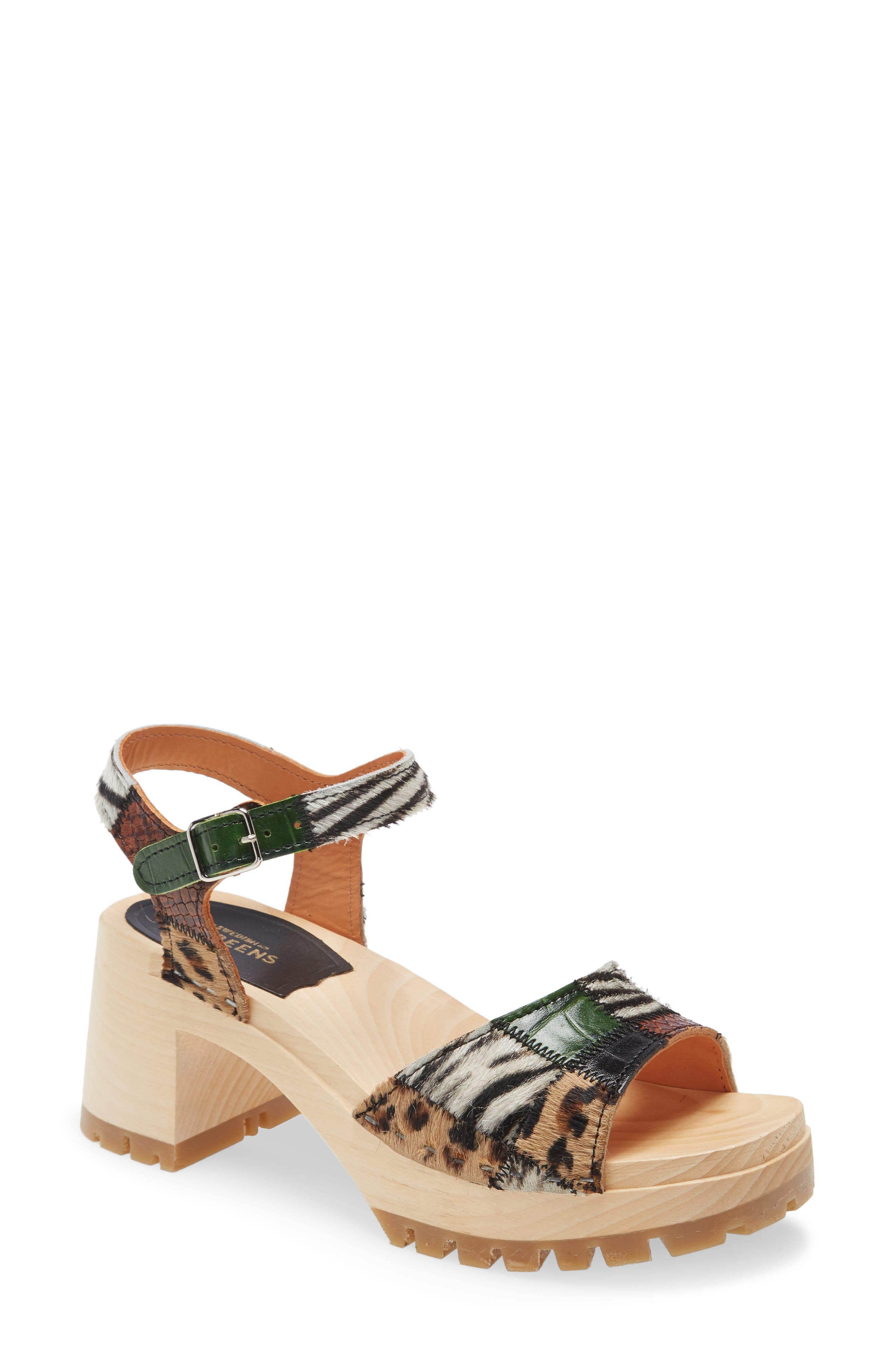 Swedish Hasbeens Jungle Sandal, Main, color, 