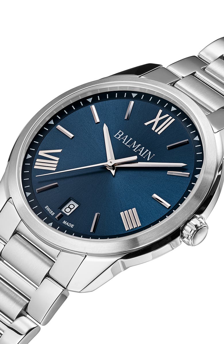 BALMAIN WATCHES Madrigal Bracelet Watch, 40mm, Alternate, color, Stainless Steel