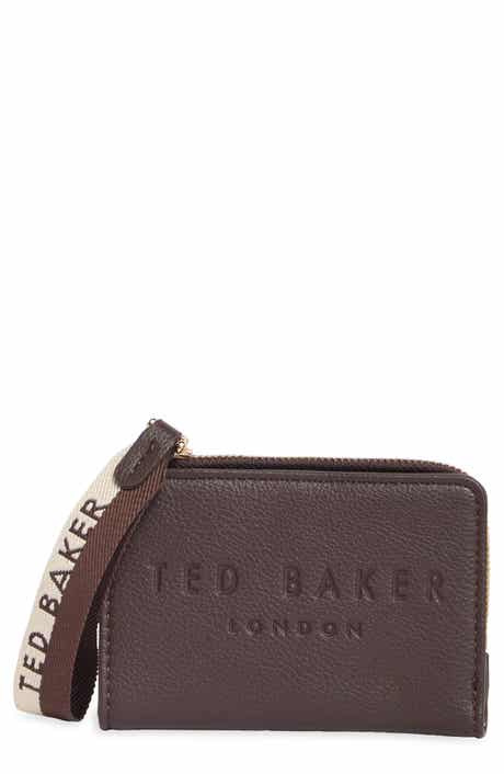 Indy Faux Leather Wristlet
