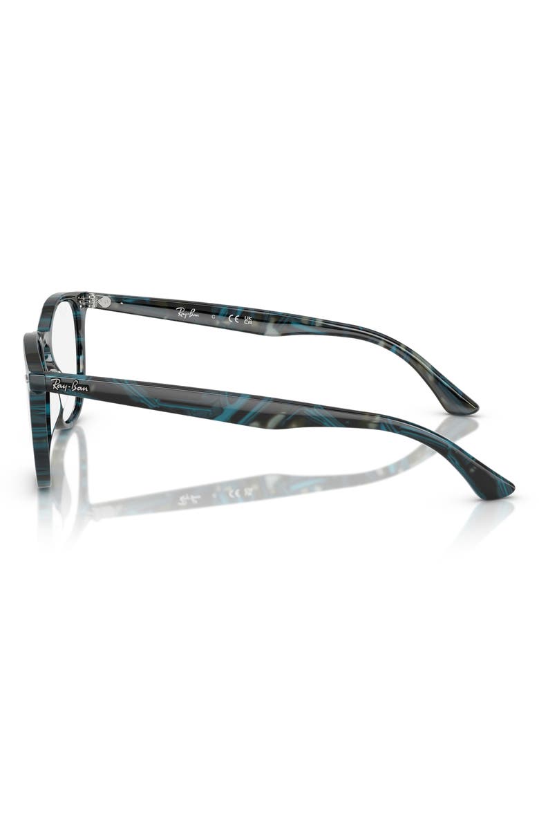 Ray-Ban 50mm Optical Glasses, Alternate, color, Blue Grey